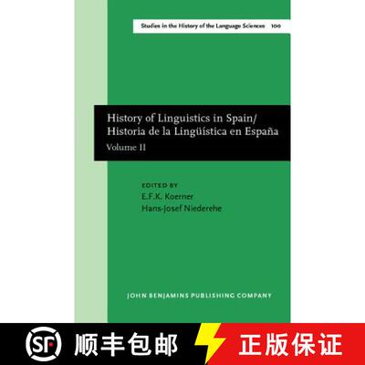 【3-4周达】History of Linguistics in Spain/Historia de la Linguistica en Espana: Volume II [9789027245892]