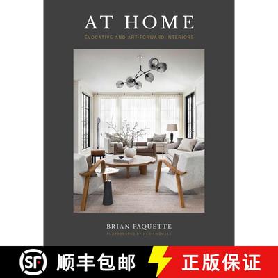 【3-4周达】At Home: Evocative and Art-Forward Interiors [9781423654186]