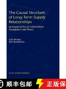 【3-4周达】The Causal Structure of Long-Term Supply Relationships : An Empirical Test of a Generalize... [9780792378372]