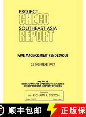 【3-4周达】Project Checo Southeast Asia Study: Pave Mace/Combat Rendezvous [9781780398112]