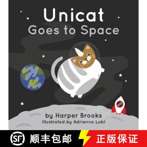 【3-4周达】Unicat Goes to Space [9781643880365]