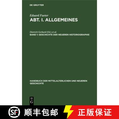 【3-4周达】精装 Geschichte der neueren Historiographie [9783486740240]