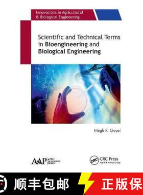 【3-4周达】Scientific and Technical Terms in Bioengineering and Biological Engineering [9781774631492]