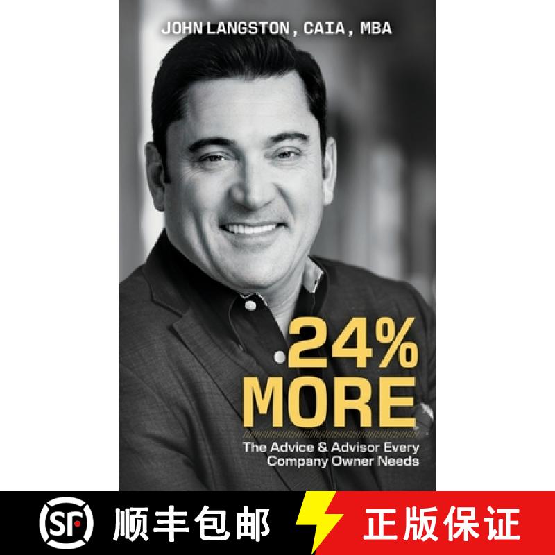 【2-3周达】24% More: The Advice & Advisor Every Company Owner Needs [9781967386017]