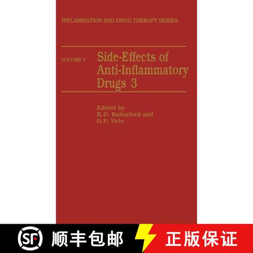 【3-4周达】精装 Side-Effects of Anti-Inflammatory Drugs 3 [9780792389668]