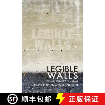 【3-4周达】Legible Walls: Poems for Santa Fe Murals [9781736912881]
