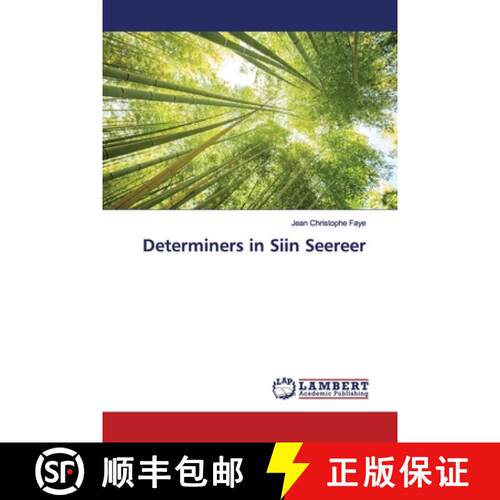 预订 Determiners in Siin Seereer [9786200117373]