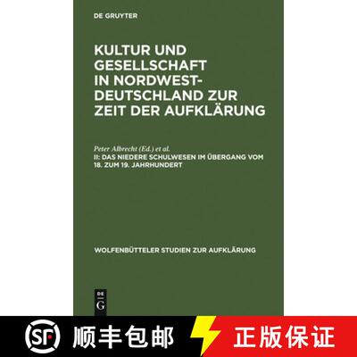 【3-4周达】精装 Das niedere Schulwesen im Übergang vom 18. zum 19. Jahrhundert [9783484175204]