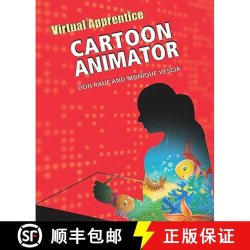 【3-4周达】精装 Virtual Apprentice: Cartoon Animator [9780816067602]