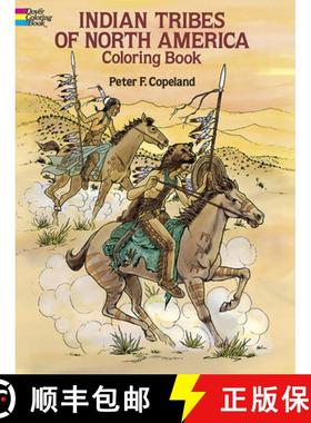 预订 Indian Tribes of North America Colouring Book [9780486263038]