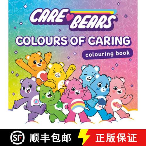 【3-4周达】Care Bears Colouring Book: Colours of Caring [9780008797164]