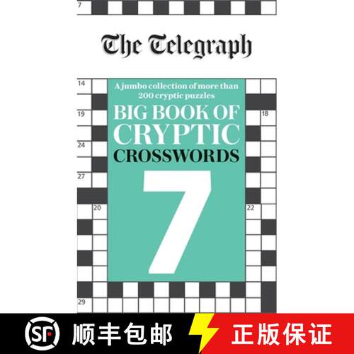 【3-4周达】The Telegraph Big Book of Cryptic Crosswords 7 [9780600636885]