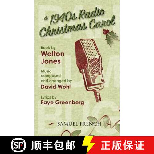 【3-4周达】A 1940s Radio Christmas Carol [9780573698934]