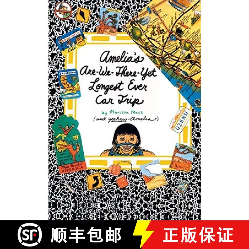 【3-4周达】Amelia's Are-We-There-Yet Longest Ever Car Trip [9781416909064]