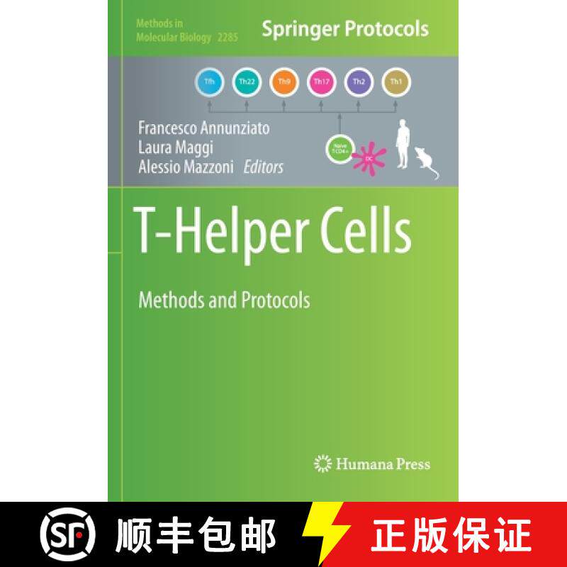 【3-4周达】T-Helper Cells : Methods and Protocols [9781071613139]
