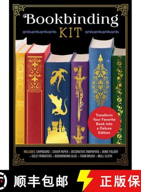 【3-4周达】Bookbinding Kit: Transform Your Favorite Book into a Deluxe Edition - Includes: Chipboard,... [9780785846369]