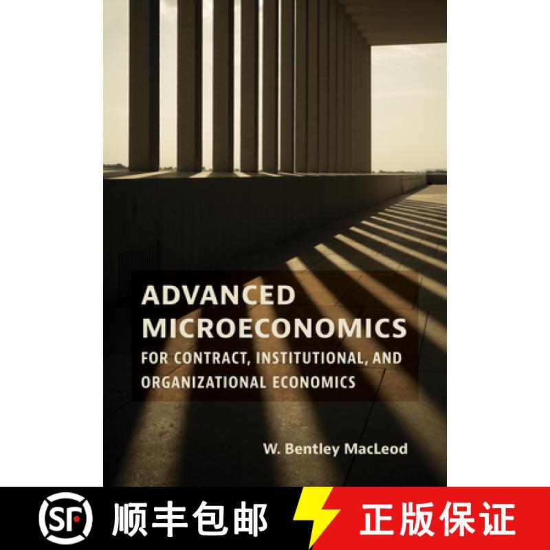 【3-4周达】Advanced Microeconomics for Contract, Institutional, and Organizational Economics [9780262046879]