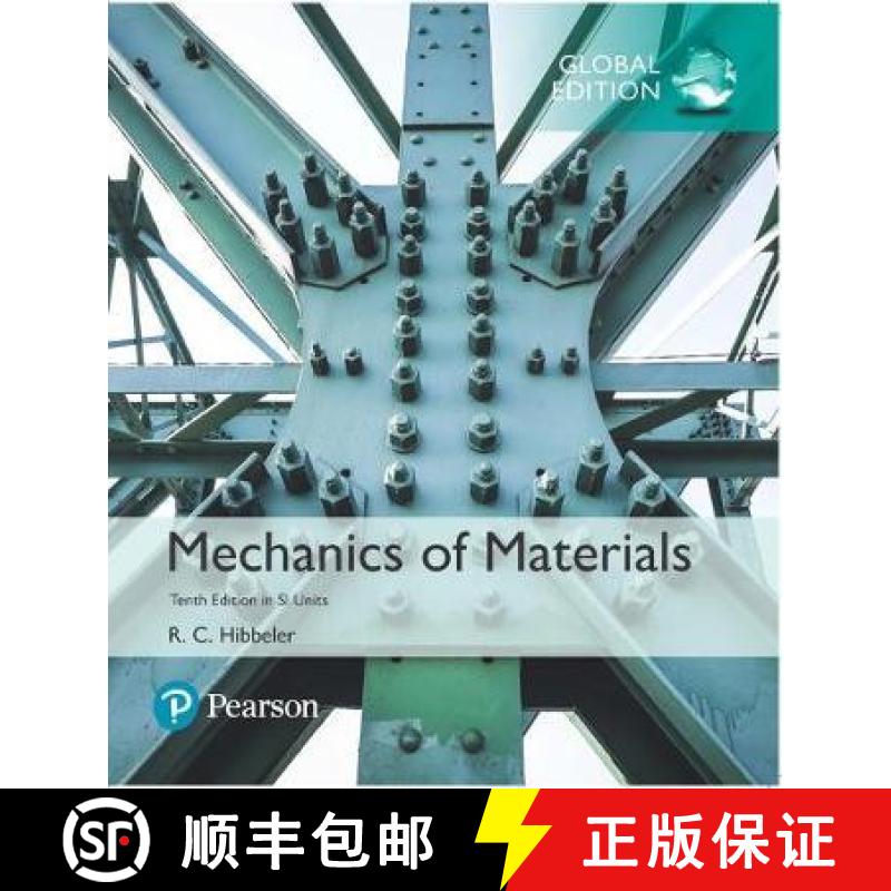 【3-4周达】Mechanics of Materials plus MasteringEngineering with Pearson eText, SI Edition [9781292178356]