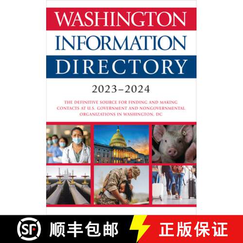 【3-4周达】精装 Washington Information Directory 2023-2024 (1) [9781071891346]
