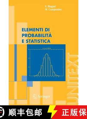 【3-4周达】Elementi Di Probabilità E Statistica [9788847003309]