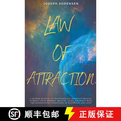 【3-4周达】Law of Attraction: A Guided Manual to Successfully Manifest Health, Attract Your Desires, ... [9798201418328]