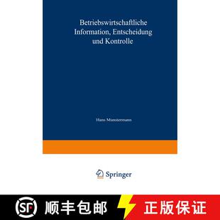 【3-4周达】Betriebswirtschaftliche Information, Entscheidung und Kontrolle : Festschrift für Hans M... [9783663029984]
