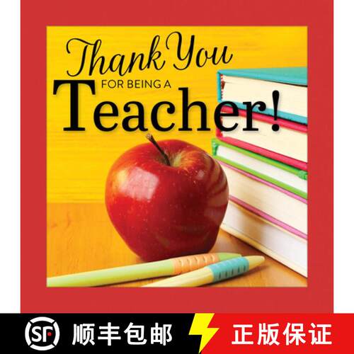 【3-4周达】精装 Thank You for Being a Teacher! [9781497106024]