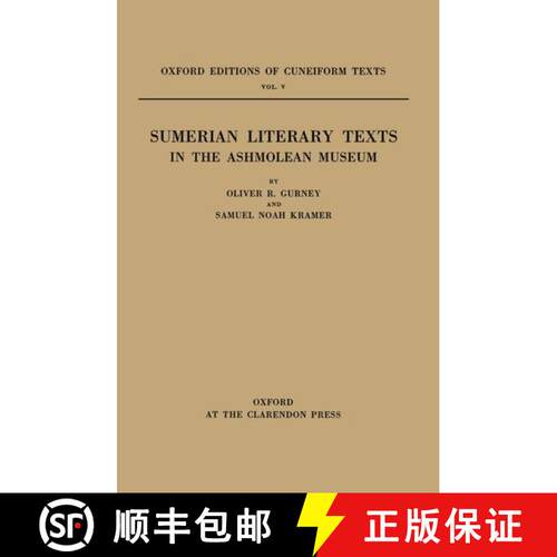 【3-4周达】Sumerian Literary Texts in the Ashmolean Museum [9780198154501]