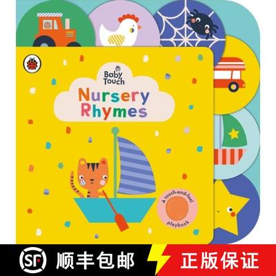 【3-4周达】Baby Touch: Nursery Rhymes : A touch-and-feel playbook [9780241463192]