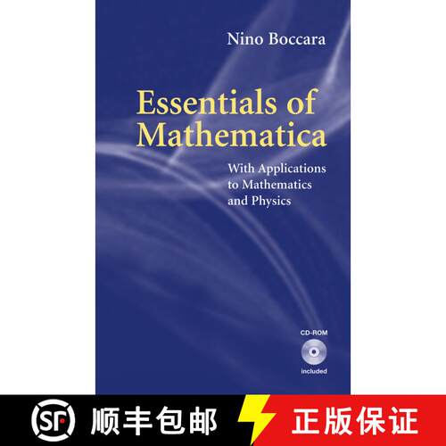 【3-4周达】精装 Essentials of Mathematica : With Applications to Mathematics and Physics [9780387495132]