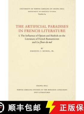 预订 The Artificial Paradises in French Literature [9780807890844]