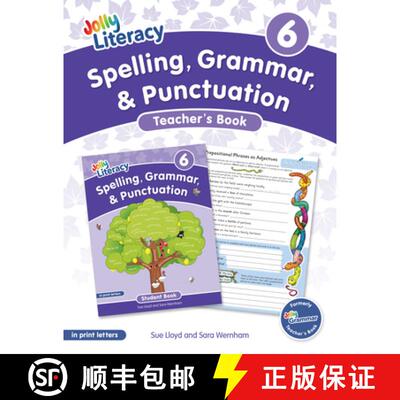 【3-4周达】Spelling, Grammar, & Punctuation Teacher's Book 6: In Print Letters (American English Edit... [9781835822241]