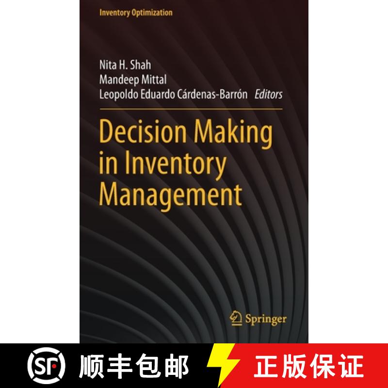 【3-4周达】Decision Making in Inventory Management [9789811617317]