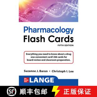 Lange Pharmacology Edition 9781264779963 Fifth 3周达 Cards Flash