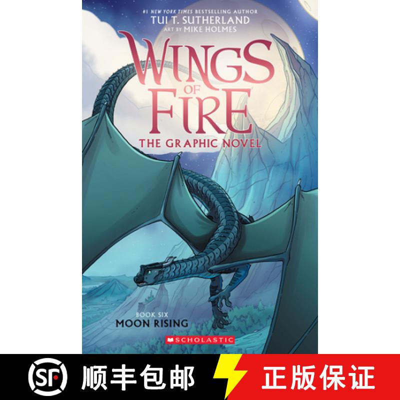 【2-3周达】Wings of Fire: Moon Rising: A Graphic Novel (Wings of Fire Graphic Novel #6) [9781338730890]