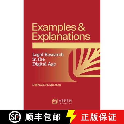 【3-4周达】Examples & Explanations for Legal Research in the Digital Age [9798892071208]