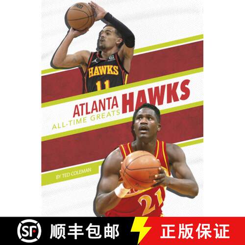【3-4周达】精装 Atlanta Hawks All-Time Greats [9781634945998]