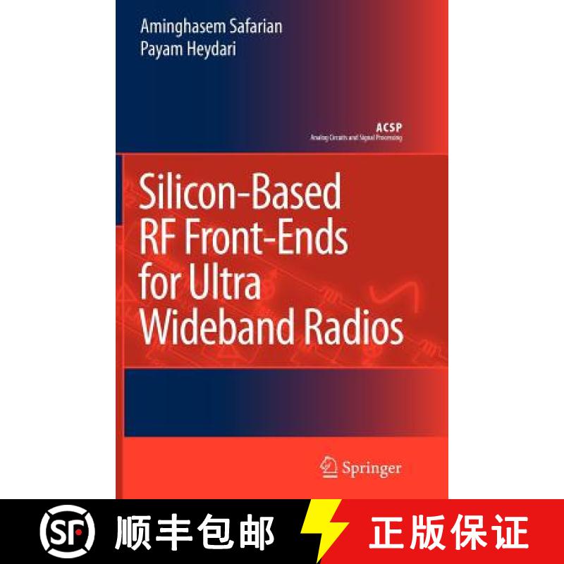 【3-4周达】Silicon-Based RF Front-Ends for Ultra Wideband Radios [9789048177059]