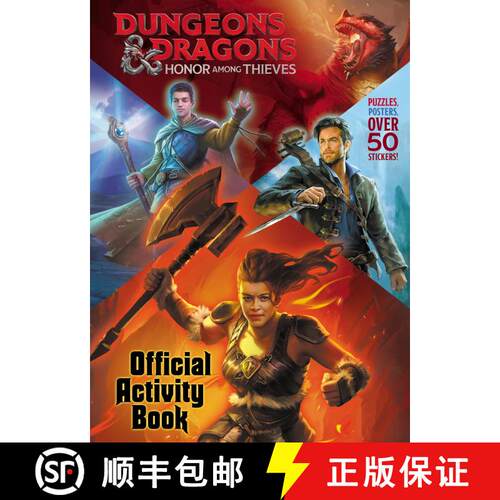 Dungeons & Dragons: Honor Among Thieves: Official Activity Book (Dungeons &  Dragons: Honor Among Thi... [9780593647981]