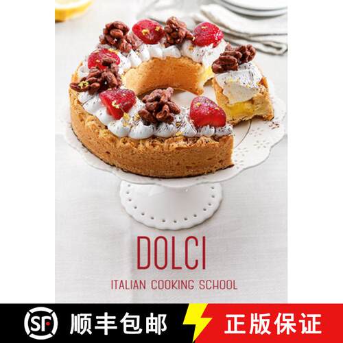 【3-4周达】精装 Italian Cooking School: Dolci [9788854416901]