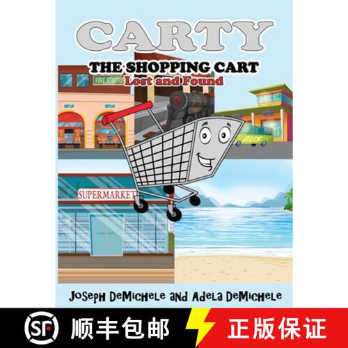 【3-4周达】Carty the Shopping Cart: Lost and Found [9781642378627]