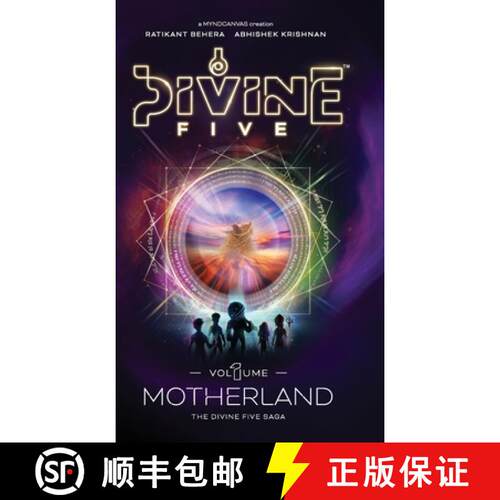 【3-4周达】精装 Divine Five: Vol-1 Motherland | Action-Packed Fantasy Adventure Book | Mythology Fict... [9788197285134]