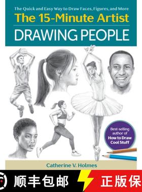 【3-4周达】Drawing People: The Quick and Easy Way to Draw Faces, Figures, Poses, and More [9781684620852]