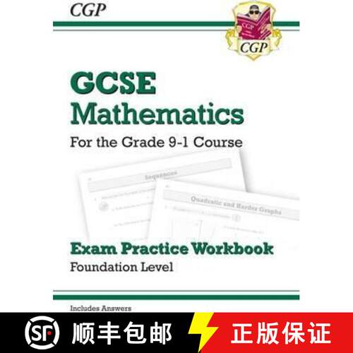 GCSE Maths Exam Practice Workbook: Foundation - for the Grade 9-1 Course (includes Answers) [9781782943815]