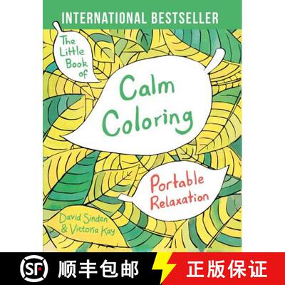 【3-4周达】The Little Book of Calm Coloring: Portable Relaxation [9781501137556]