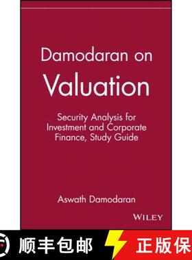 【3-4周达】Study Guide For Damodaran On Valuation: Security Analysis For Investment And Corporate Fin... [9780471108979]