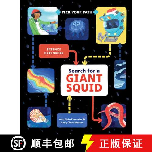 【3-4周达】Search for a Giant Squid: Pick Your Path [9781797240770]