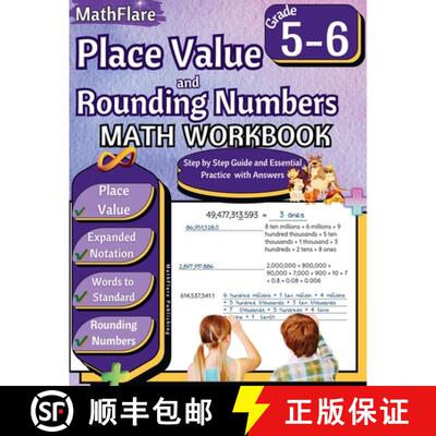 【3-4周达】Place Value and Expanded Notations Math Workbook 5th and 6th Grade: Place Value Grade 5-6,... [9798869372963]