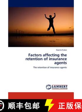 预订 Factors affecting the retention of insurance agents [9783659175824]