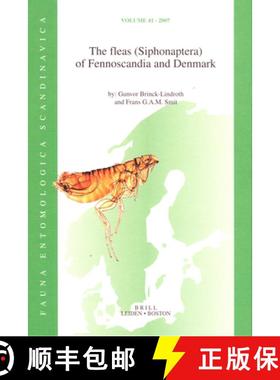 预订 The Fleas (Siphonaptera) of Fennoscandia and Denmark [9789004151512]